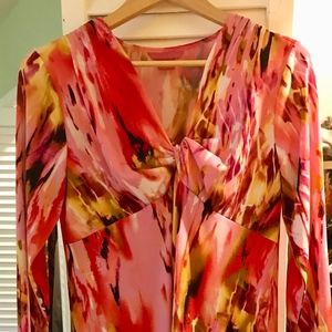 Colorful Flowy Dress for Spring